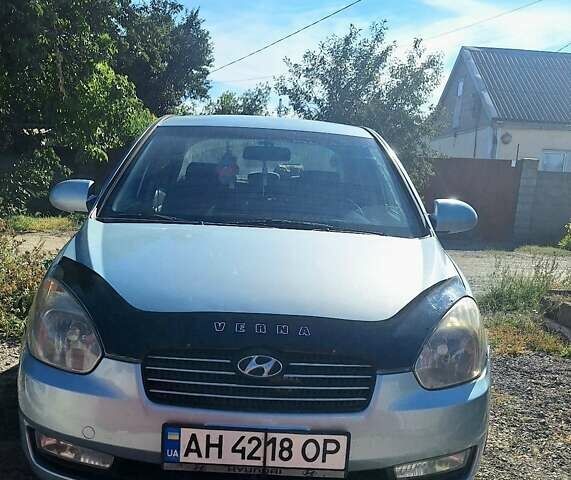 Синій Хендай Акцент, об'ємом двигуна 1.4 л та пробігом 214 тис. км за 4900 $, фото 7 на Automoto.ua