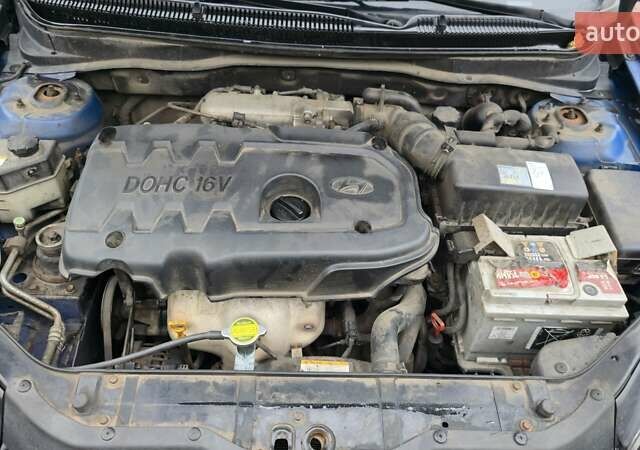 Синий Хендай Акцент, объемом двигателя 1.4 л и пробегом 210 тыс. км за 4000 $, фото 15 на Automoto.ua