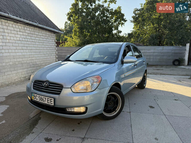 Синій Хендай Акцент, об'ємом двигуна 1.4 л та пробігом 302 тис. км за 4750 $, фото 6 на Automoto.ua