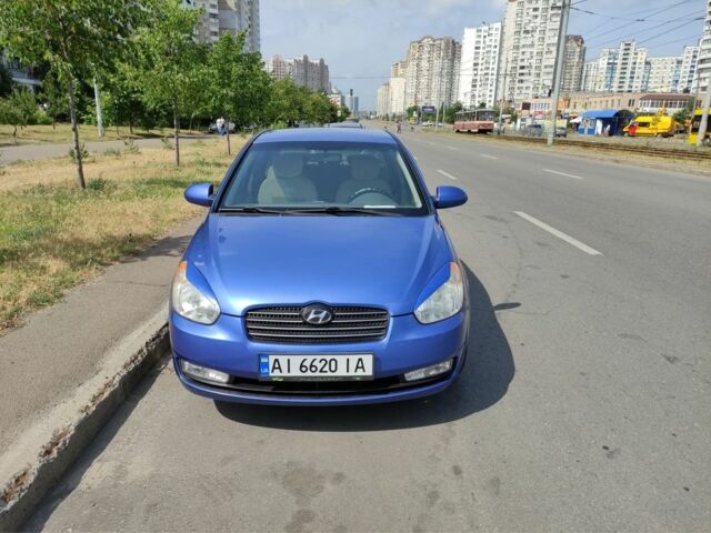 Синій Хендай Акцент, об'ємом двигуна 1.5 л та пробігом 260 тис. км за 4600 $, фото 6 на Automoto.ua