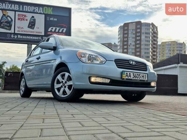 Синий Хендай Акцент, объемом двигателя 1.4 л и пробегом 57 тыс. км за 6550 $, фото 97 на Automoto.ua