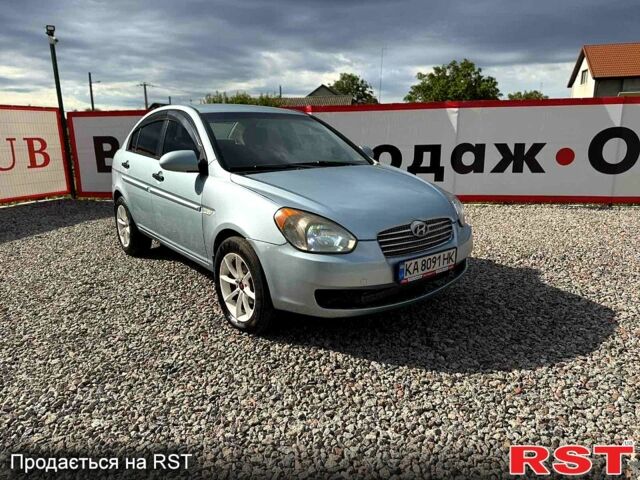 Синій Хендай Акцент, об'ємом двигуна 1.4 л та пробігом 0 тис. км за 4500 $, фото 1 на Automoto.ua