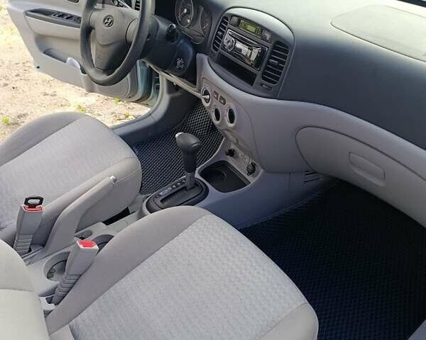 Синій Хендай Акцент, об'ємом двигуна 1.4 л та пробігом 80 тис. км за 7500 $, фото 7 на Automoto.ua