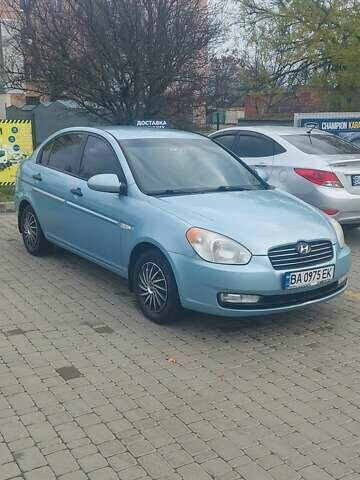 Синій Хендай Акцент, об'ємом двигуна 1.4 л та пробігом 287 тис. км за 4300 $, фото 1 на Automoto.ua