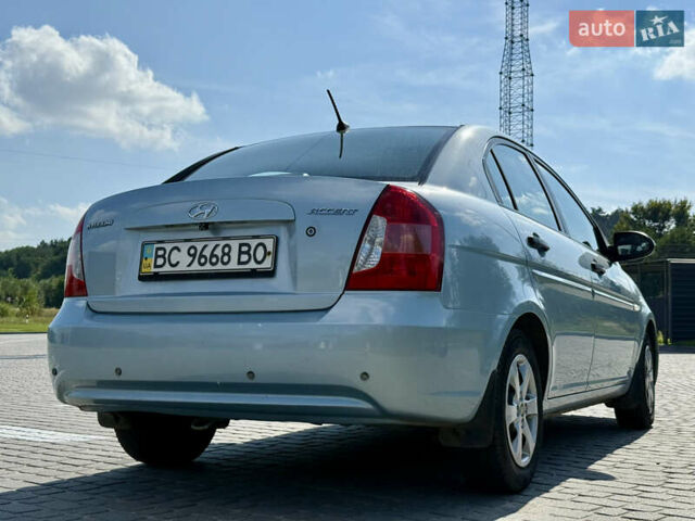 Синій Хендай Акцент, об'ємом двигуна 1.4 л та пробігом 168 тис. км за 4600 $, фото 4 на Automoto.ua