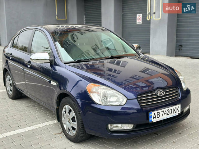 Синій Хендай Акцент, об'ємом двигуна 1.4 л та пробігом 220 тис. км за 5900 $, фото 1 на Automoto.ua