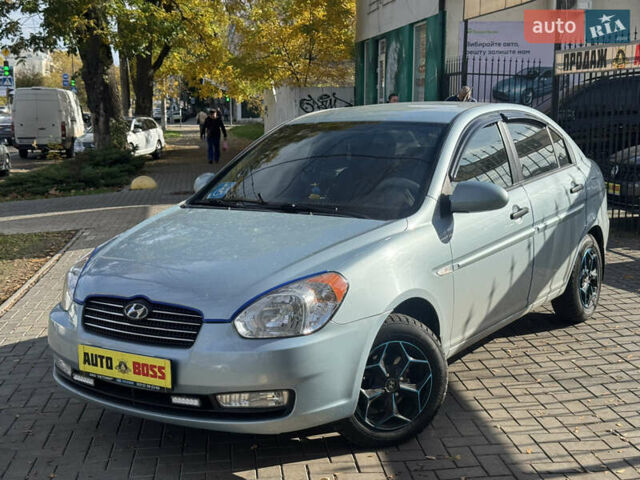 Синій Хендай Акцент, об'ємом двигуна 1.4 л та пробігом 56 тис. км за 7700 $, фото 4 на Automoto.ua