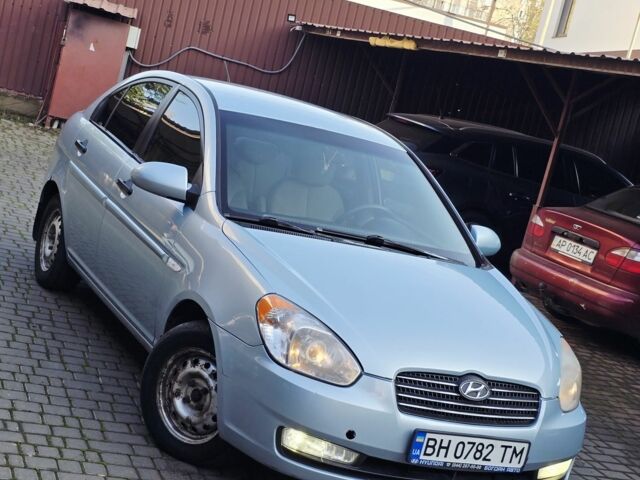 Синий Хендай Акцент, объемом двигателя 1.5 л и пробегом 185 тыс. км за 4650 $, фото 13 на Automoto.ua