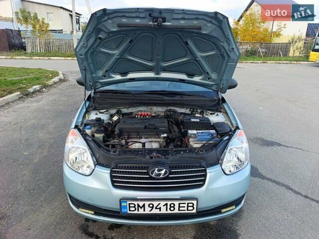 Синій Хендай Акцент, об'ємом двигуна 1.4 л та пробігом 215 тис. км за 4700 $, фото 1 на Automoto.ua