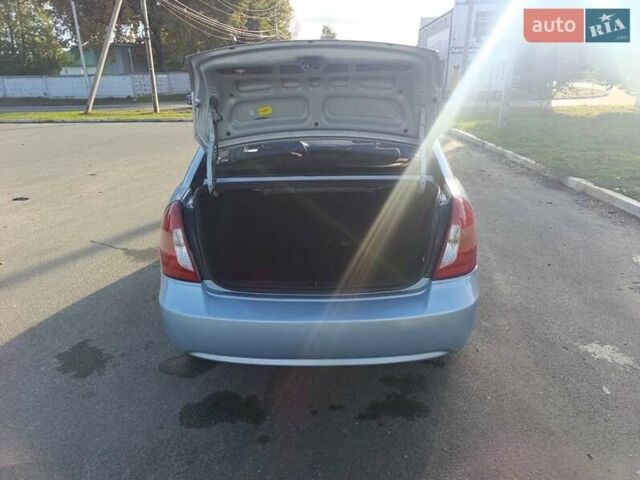 Синій Хендай Акцент, об'ємом двигуна 1.4 л та пробігом 215 тис. км за 4700 $, фото 25 на Automoto.ua