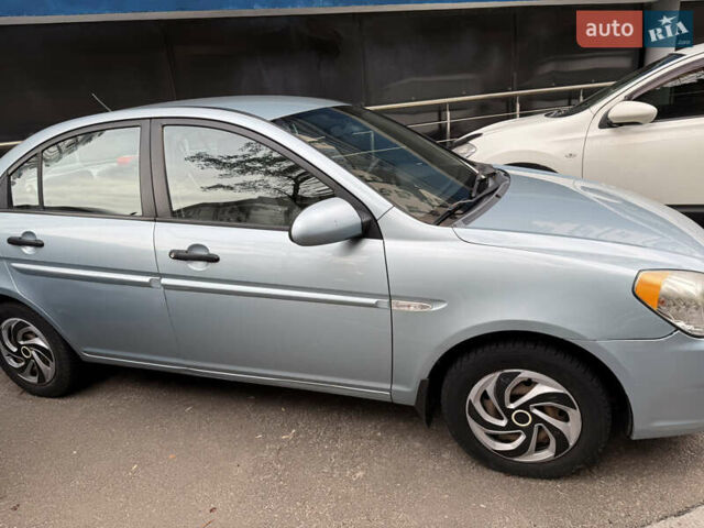 Хендай Акцент 2009 в Киеве на Automoto.ua Синий Хендай Акцент, объемом двигателя 1.4 л и пробегом 167 тыс. км за 5400 $, фото 1 на Automoto.ua