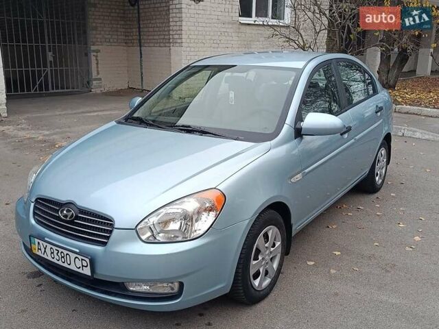 Синий Хендай Акцент, объемом двигателя 1.4 л и пробегом 100 тыс. км за 5300 $, фото 13 на Automoto.ua