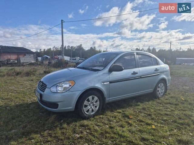 Хендай Акцент 2010 в Ивано-Франковске на Automoto.ua Синий Хендай Акцент, объемом двигателя 1.4 л и пробегом 88 тыс. км за 5750 $, фото 6 на Automoto.ua