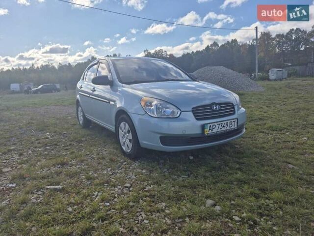 Хендай Акцент 2010 в Ивано-Франковске на Automoto.ua Синий Хендай Акцент, объемом двигателя 1.4 л и пробегом 88 тыс. км за 5750 $, фото 15 на Automoto.ua