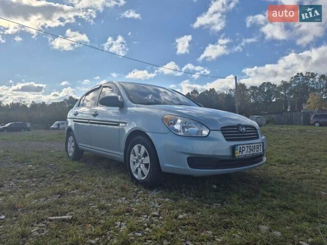 Хендай Акцент 2010 в Ивано-Франковске на Automoto.ua Синий Хендай Акцент, объемом двигателя 1.4 л и пробегом 88 тыс. км за 5750 $, фото 12 на Automoto.ua