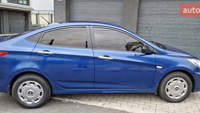 Синий Хендай Акцент, объемом двигателя 1.4 л и пробегом 147 тыс. км за 6500 $, фото 6 на Automoto.ua