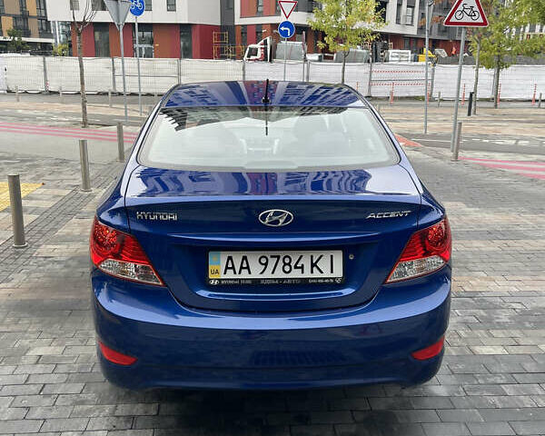 Синій Хендай Акцент, об'ємом двигуна 1.4 л та пробігом 59 тис. км за 10900 $, фото 14 на Automoto.ua