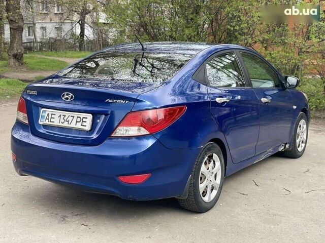 Синий Хендай Акцент, объемом двигателя 1.4 л и пробегом 160 тыс. км за 5700 $, фото 8 на Automoto.ua