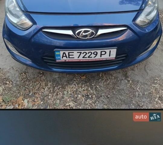Синій Хендай Акцент, об'ємом двигуна 1.4 л та пробігом 107 тис. км за 6200 $, фото 19 на Automoto.ua