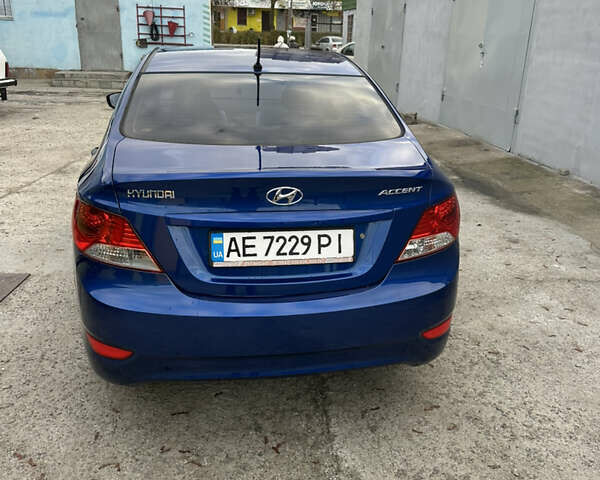 Синий Хендай Акцент, объемом двигателя 1.4 л и пробегом 110 тыс. км за 6700 $, фото 3 на Automoto.ua