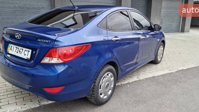 Синий Хендай Акцент, объемом двигателя 1.4 л и пробегом 147 тыс. км за 6500 $, фото 8 на Automoto.ua