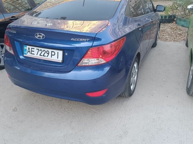 Синій Хендай Акцент, об'ємом двигуна 1.4 л та пробігом 107 тис. км за 6200 $, фото 4 на Automoto.ua