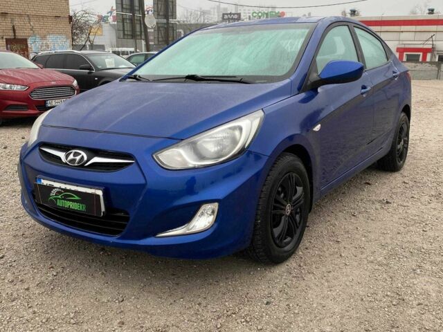 Синий Хендай Акцент, объемом двигателя 1.4 л и пробегом 196 тыс. км за 6990 $, фото 4 на Automoto.ua