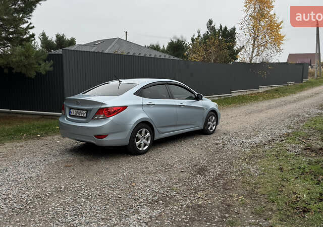 Синий Хендай Акцент, объемом двигателя 1.59 л и пробегом 265 тыс. км за 6950 $, фото 12 на Automoto.ua