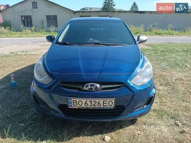 Синий Хендай Акцент, объемом двигателя 1.4 л и пробегом 153 тыс. км за 6700 $, фото 4 на Automoto.ua