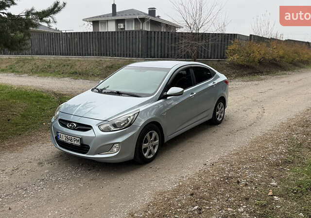 Синий Хендай Акцент, объемом двигателя 1.59 л и пробегом 265 тыс. км за 6950 $, фото 2 на Automoto.ua
