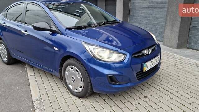 Синий Хендай Акцент, объемом двигателя 1.4 л и пробегом 147 тыс. км за 6500 $, фото 7 на Automoto.ua