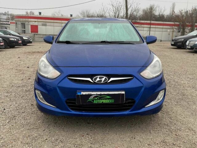 Синий Хендай Акцент, объемом двигателя 1.4 л и пробегом 196 тыс. км за 6990 $, фото 5 на Automoto.ua
