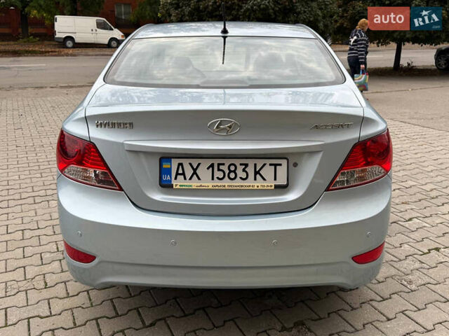 Синій Хендай Акцент, об'ємом двигуна 1.4 л та пробігом 49 тис. км за 8750 $, фото 6 на Automoto.ua
