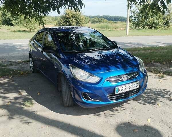 Синий Хендай Акцент, объемом двигателя 1.4 л и пробегом 200 тыс. км за 6700 $, фото 4 на Automoto.ua