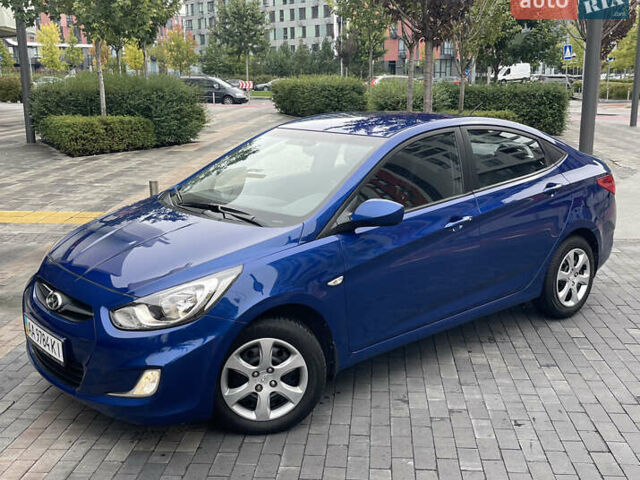 Синій Хендай Акцент, об'ємом двигуна 1.4 л та пробігом 59 тис. км за 10900 $, фото 16 на Automoto.ua