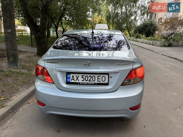 Синій Хендай Акцент, об'ємом двигуна 1.4 л та пробігом 132 тис. км за 6600 $, фото 10 на Automoto.ua