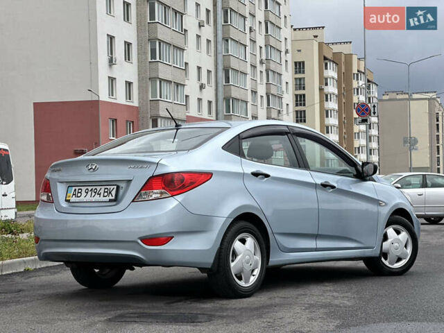 Синій Хендай Акцент, об'ємом двигуна 1.4 л та пробігом 47 тис. км за 7400 $, фото 11 на Automoto.ua