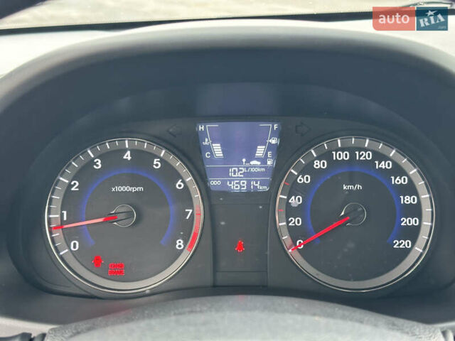 Синій Хендай Акцент, об'ємом двигуна 1.4 л та пробігом 47 тис. км за 7400 $, фото 42 на Automoto.ua
