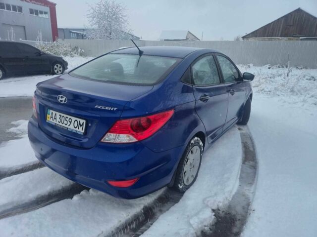 Синій Хендай Акцент, об'ємом двигуна 1.4 л та пробігом 108 тис. км за 4999 $, фото 6 на Automoto.ua