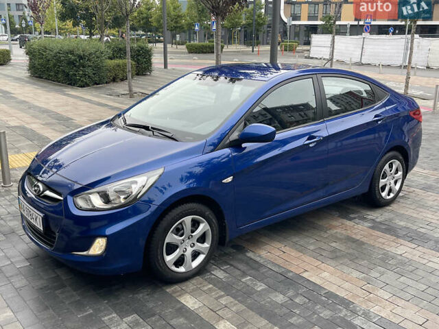 Синій Хендай Акцент, об'ємом двигуна 1.4 л та пробігом 59 тис. км за 10900 $, фото 10 на Automoto.ua