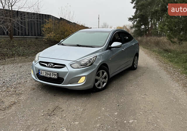 Синий Хендай Акцент, объемом двигателя 1.59 л и пробегом 265 тыс. км за 6950 $, фото 1 на Automoto.ua