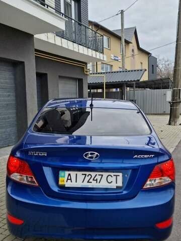 Синий Хендай Акцент, объемом двигателя 1.4 л и пробегом 147 тыс. км за 6500 $, фото 5 на Automoto.ua