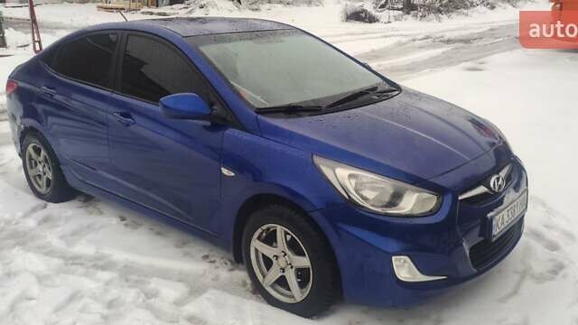 Синій Хендай Акцент, об'ємом двигуна 1.4 л та пробігом 245 тис. км за 6800 $, фото 12 на Automoto.ua