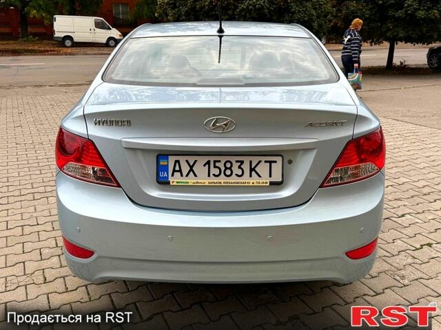 Синій Хендай Акцент, об'ємом двигуна 1.4 л та пробігом 49 тис. км за 8750 $, фото 3 на Automoto.ua
