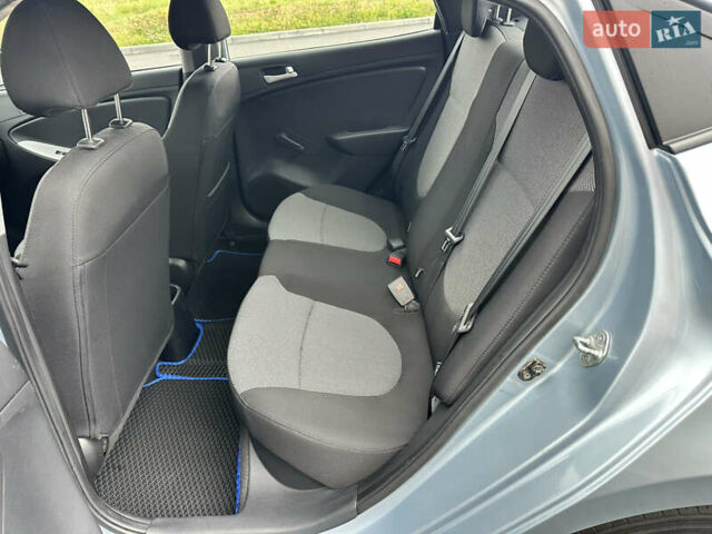 Синій Хендай Акцент, об'ємом двигуна 1.4 л та пробігом 47 тис. км за 7400 $, фото 50 на Automoto.ua