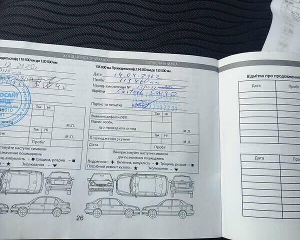 Синий Хендай Акцент, объемом двигателя 1.4 л и пробегом 145 тыс. км за 9000 $, фото 29 на Automoto.ua