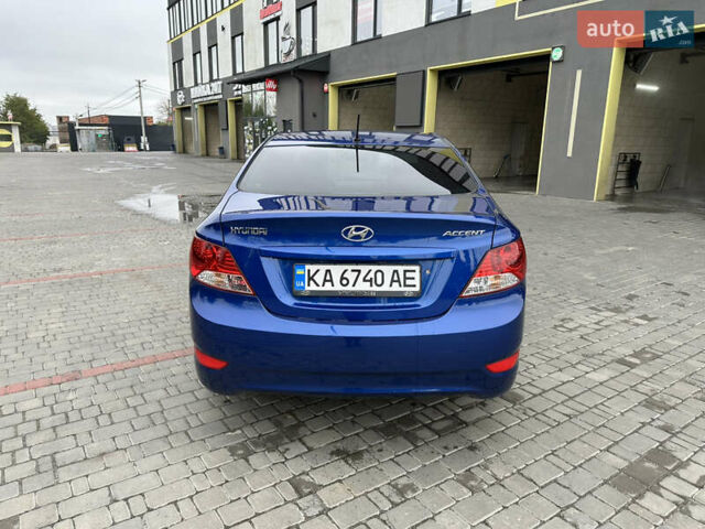 Синий Хендай Акцент, объемом двигателя 1.4 л и пробегом 146 тыс. км за 8700 $, фото 5 на Automoto.ua