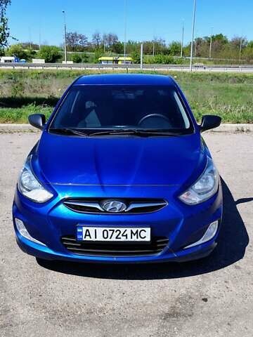 Синій Хендай Акцент, об'ємом двигуна 1.4 л та пробігом 170 тис. км за 7000 $, фото 9 на Automoto.ua