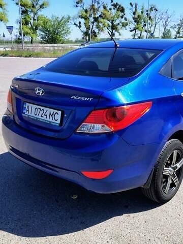 Синій Хендай Акцент, об'ємом двигуна 1.4 л та пробігом 170 тис. км за 7000 $, фото 10 на Automoto.ua