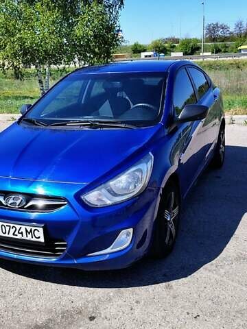 Синій Хендай Акцент, об'ємом двигуна 1.4 л та пробігом 170 тис. км за 7000 $, фото 8 на Automoto.ua